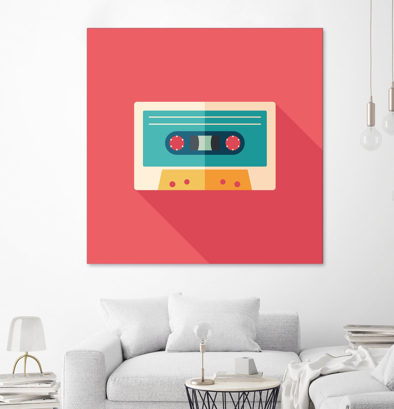 Audio Cassette by Yury Velikanov on GIANT ART - white vector illustration