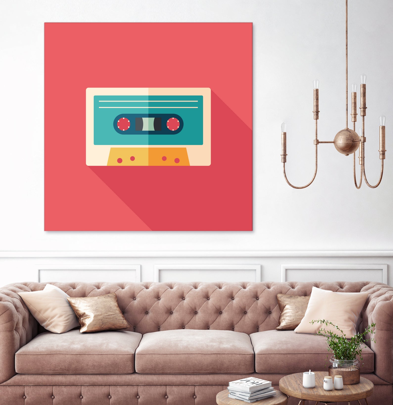 Audio Cassette by Yury Velikanov on GIANT ART - white vector illustration