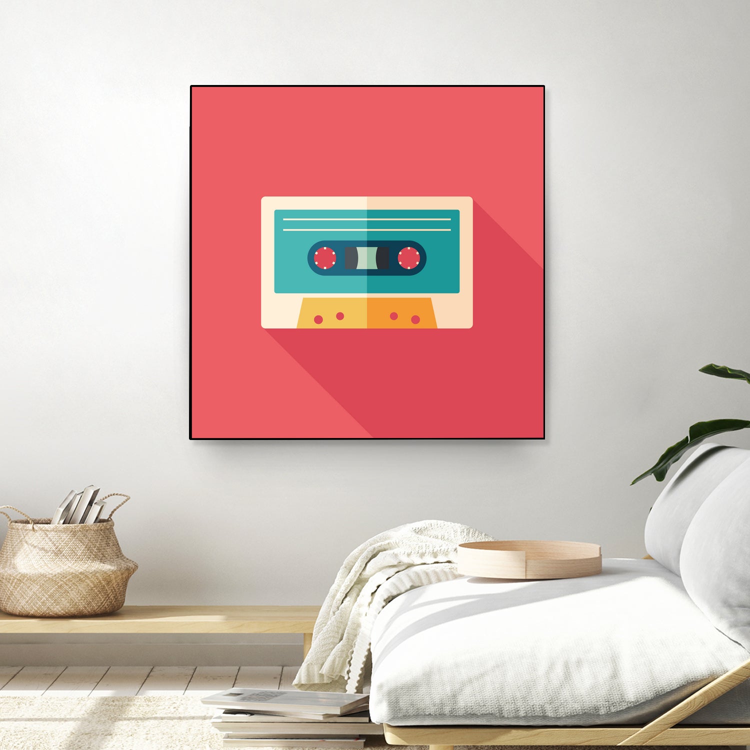 Audio Cassette by Yury Velikanov on GIANT ART - white vector illustration