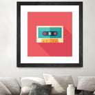 Audio Cassette by Yury Velikanov on GIANT ART - white vector illustration