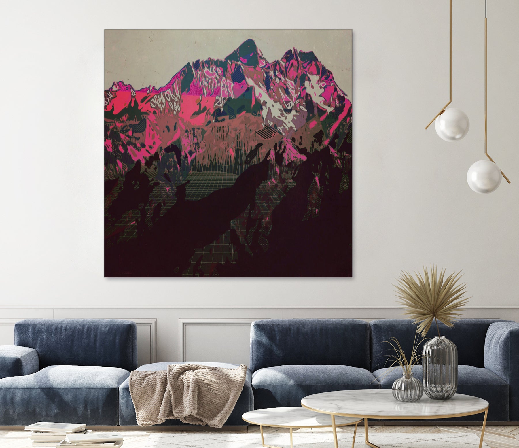 Endless, Nameless by Jamison Gish on GIANT ART - pink digital painting