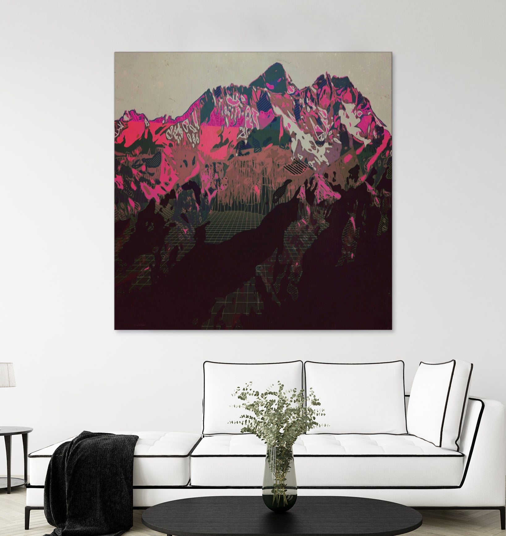 Endless, Nameless by Jamison Gish on GIANT ART - pink digital painting