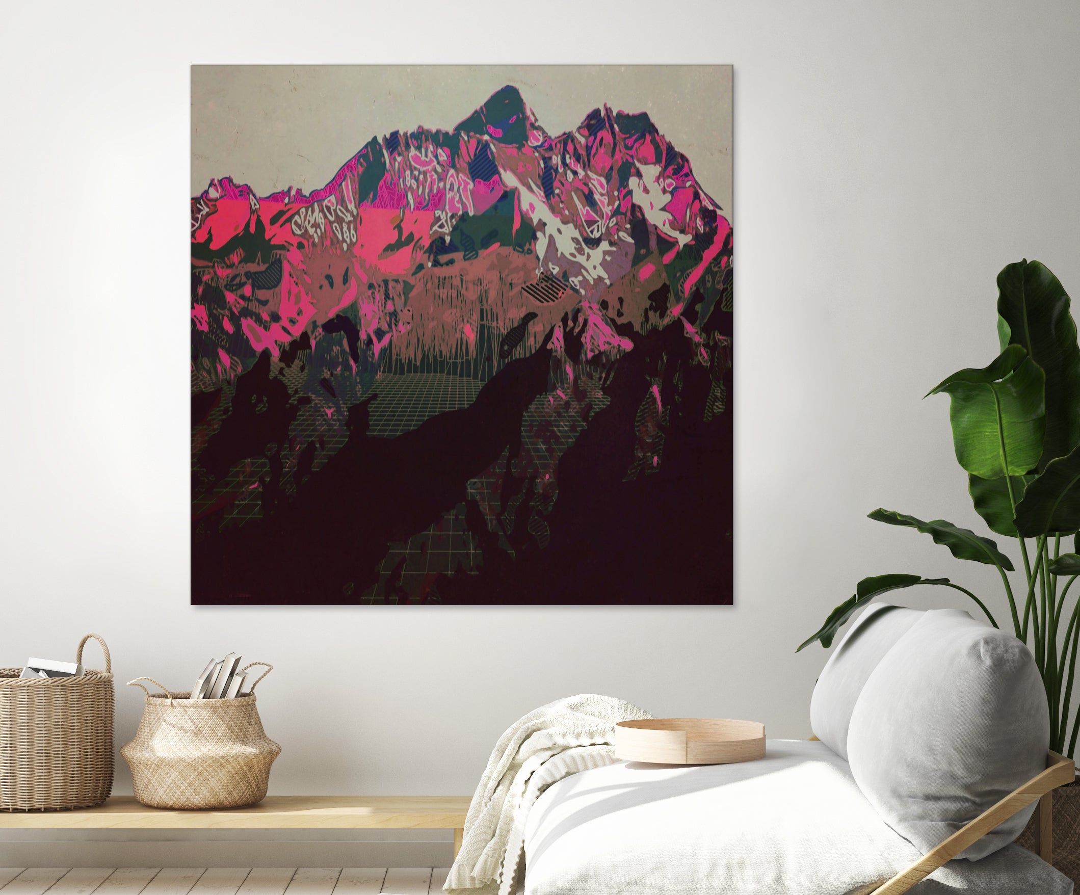 Endless, Nameless by Jamison Gish on GIANT ART - pink digital painting