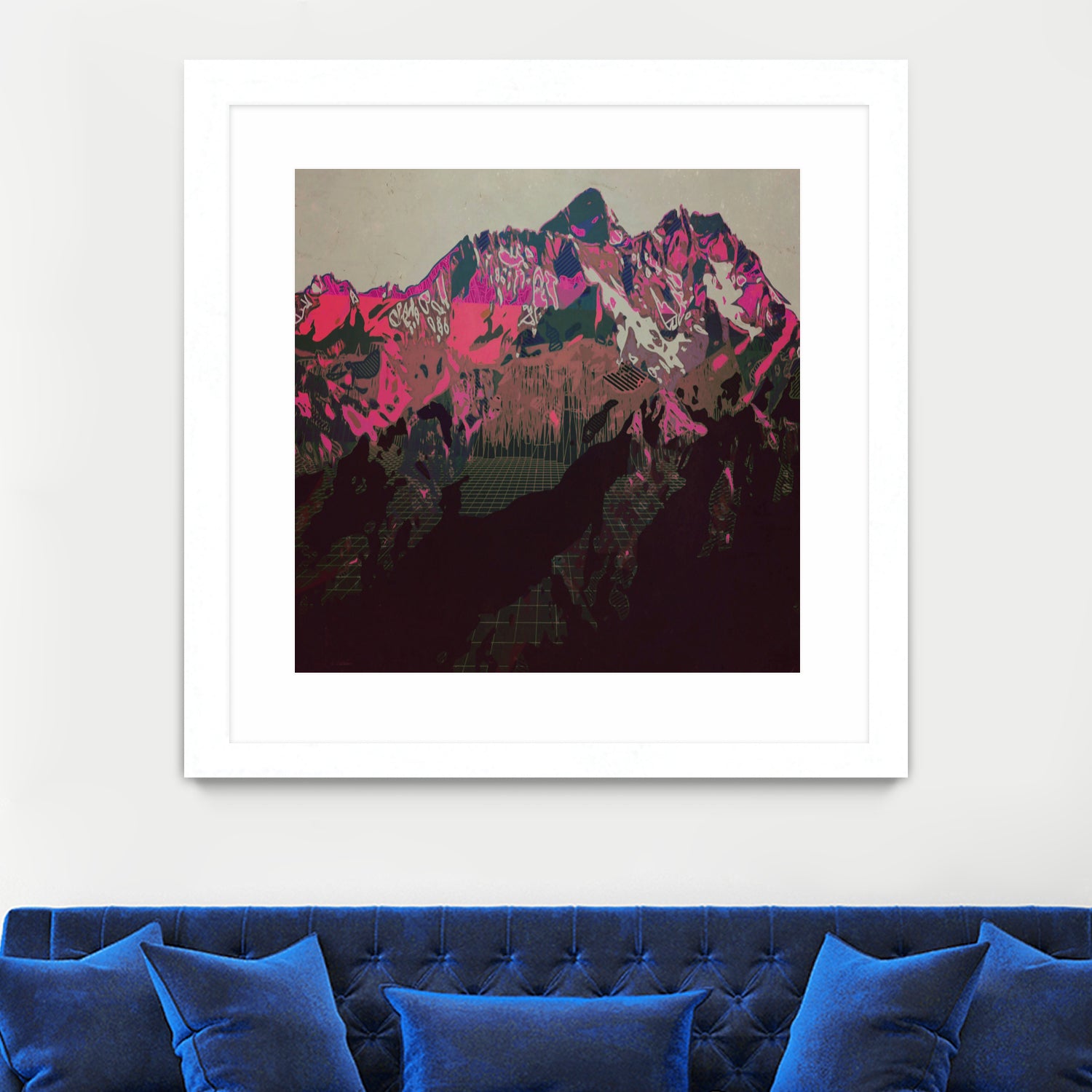 Endless, Nameless by Jamison Gish on GIANT ART - pink digital painting