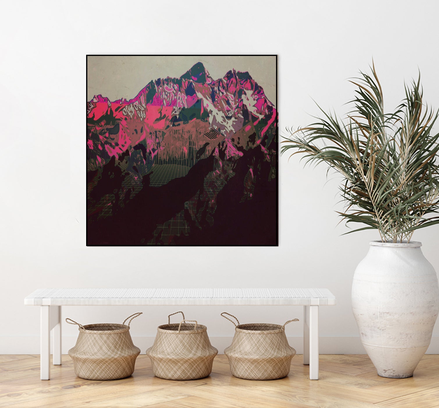 Endless, Nameless by Jamison Gish on GIANT ART - pink digital painting