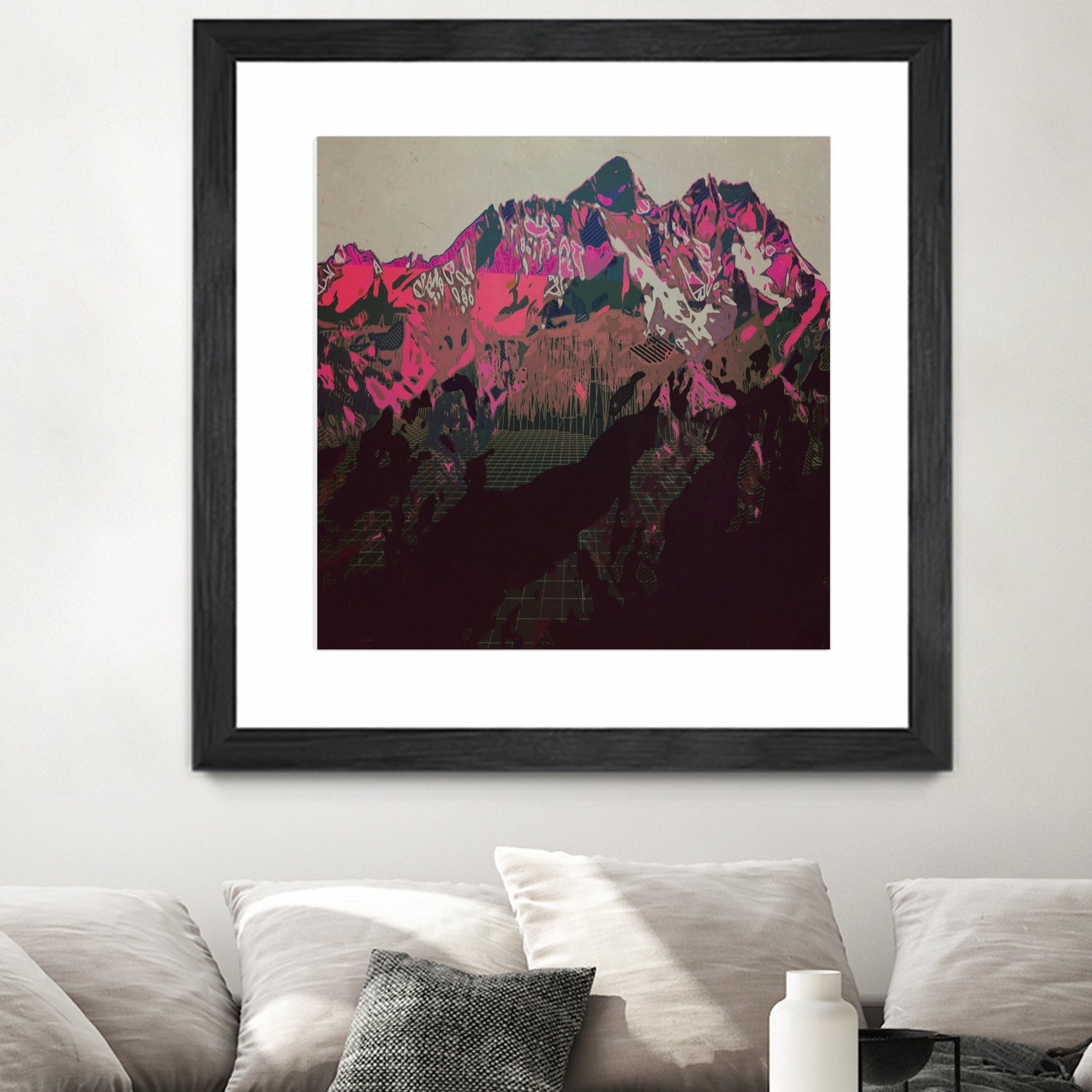 Endless, Nameless by Jamison Gish on GIANT ART - pink digital painting