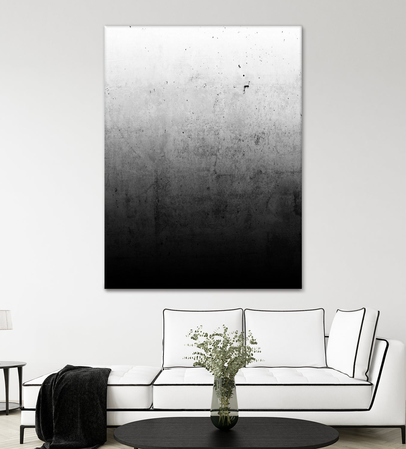 Black Ombre by EMANUELA CARRATONI on GIANT ART - black digital painting