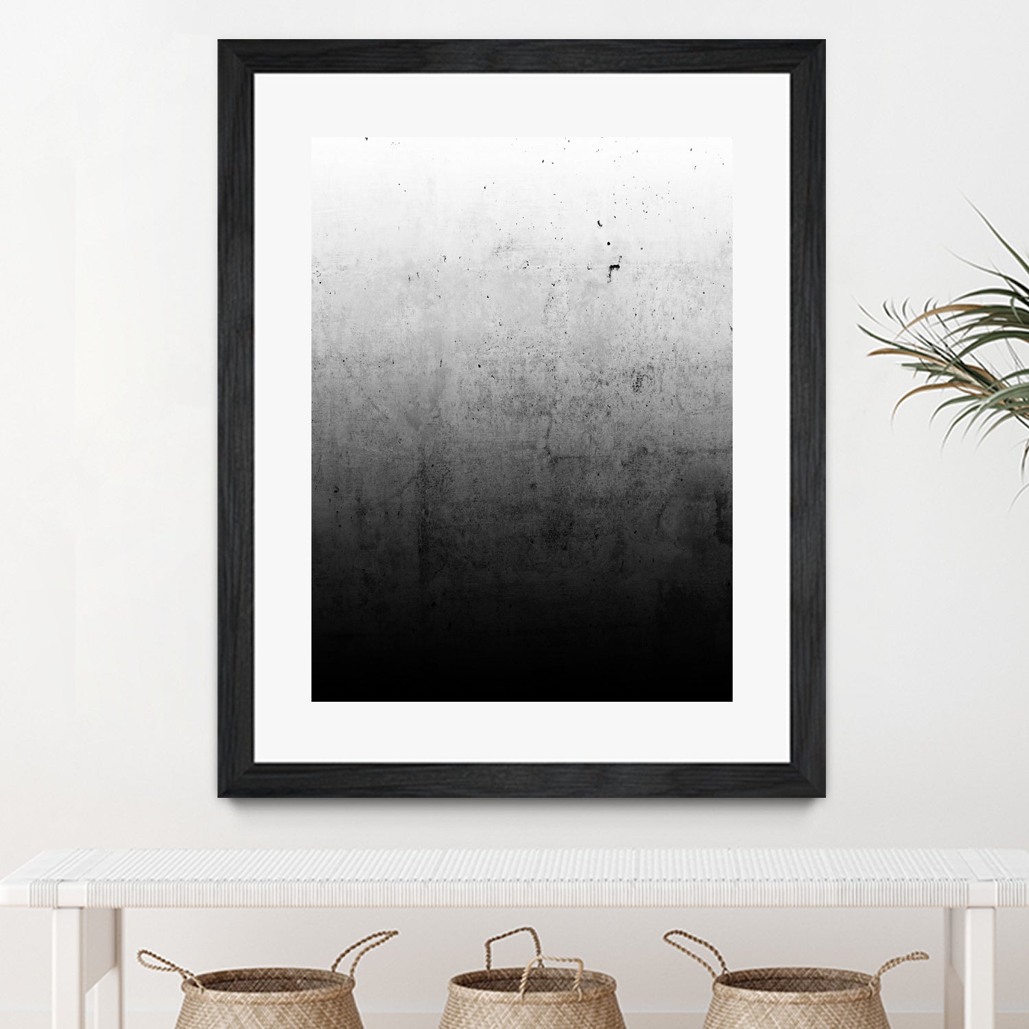 Black Ombre by EMANUELA CARRATONI on GIANT ART - black digital painting