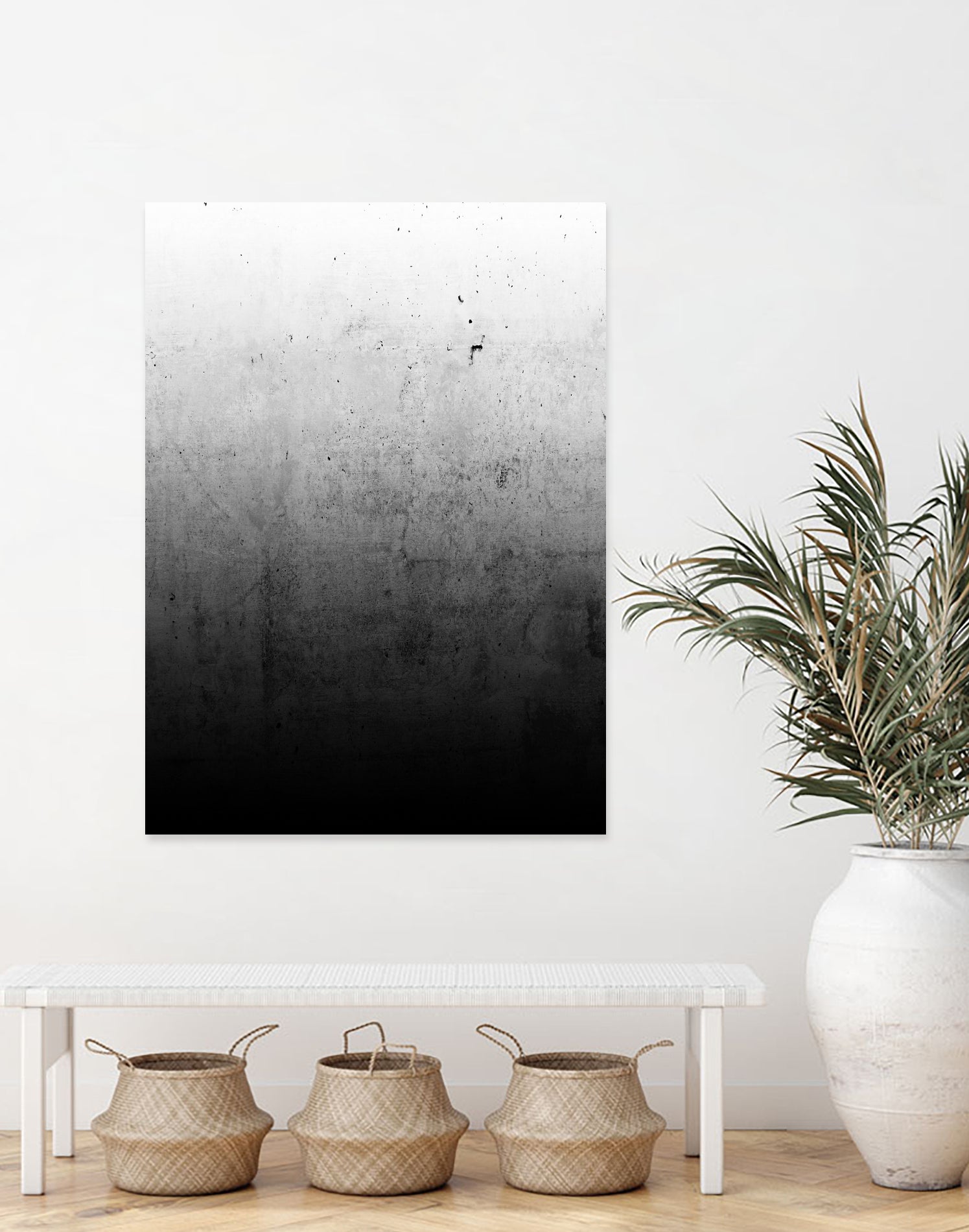 Black Ombre by EMANUELA CARRATONI on GIANT ART - black digital painting
