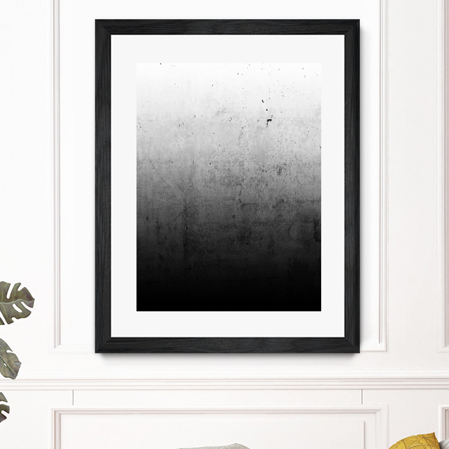 Black Ombre by EMANUELA CARRATONI on GIANT ART - black digital painting