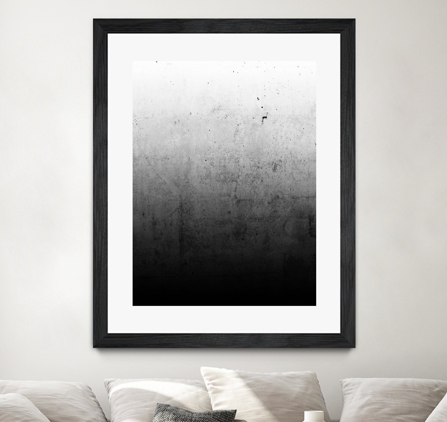 Black Ombre by EMANUELA CARRATONI on GIANT ART - black digital painting