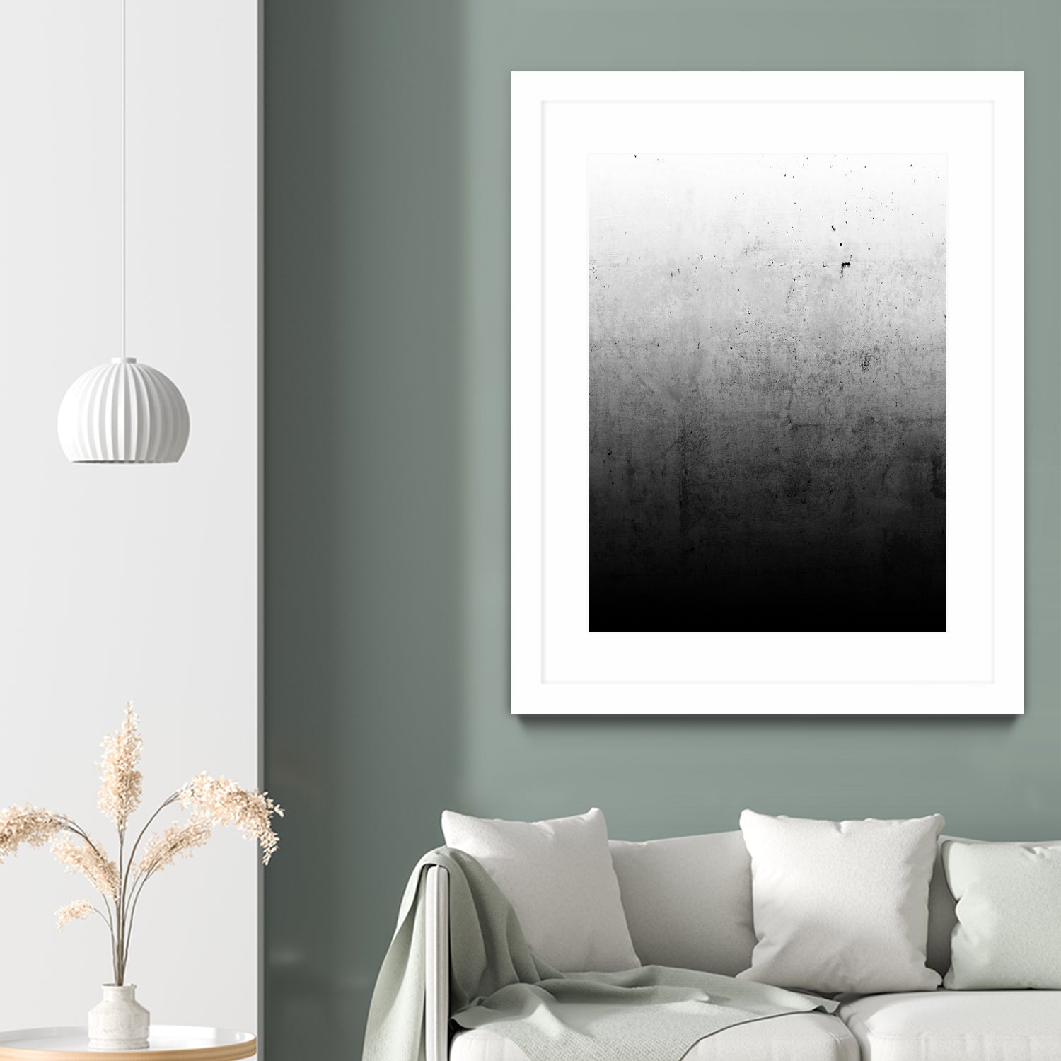 Black Ombre by EMANUELA CARRATONI on GIANT ART - black digital painting