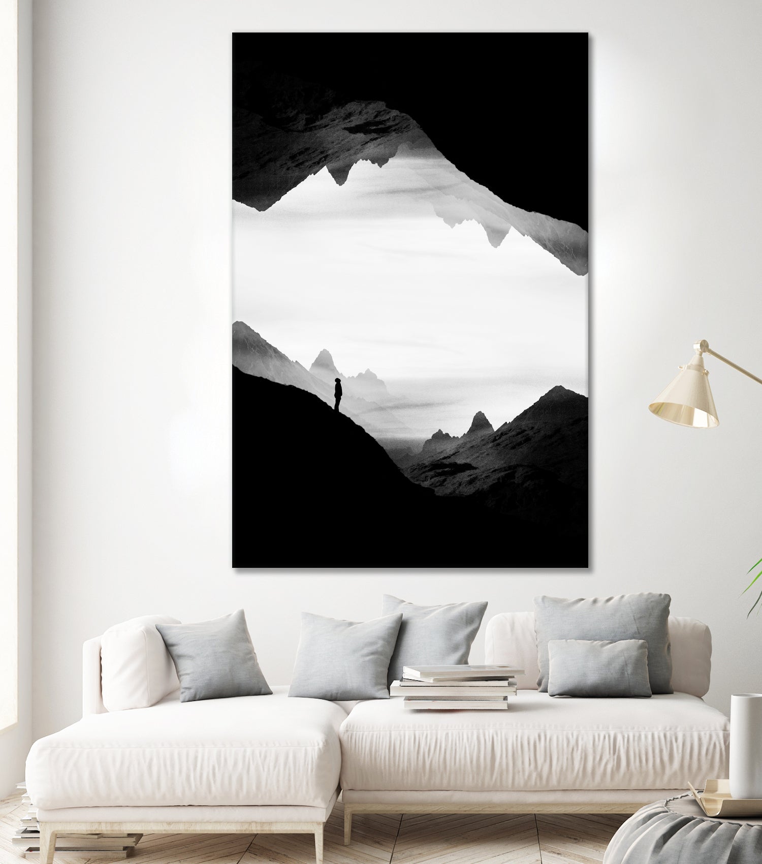 Black wasteland isolation by Stoian Hitrov on GIANT ART - black photo illustration