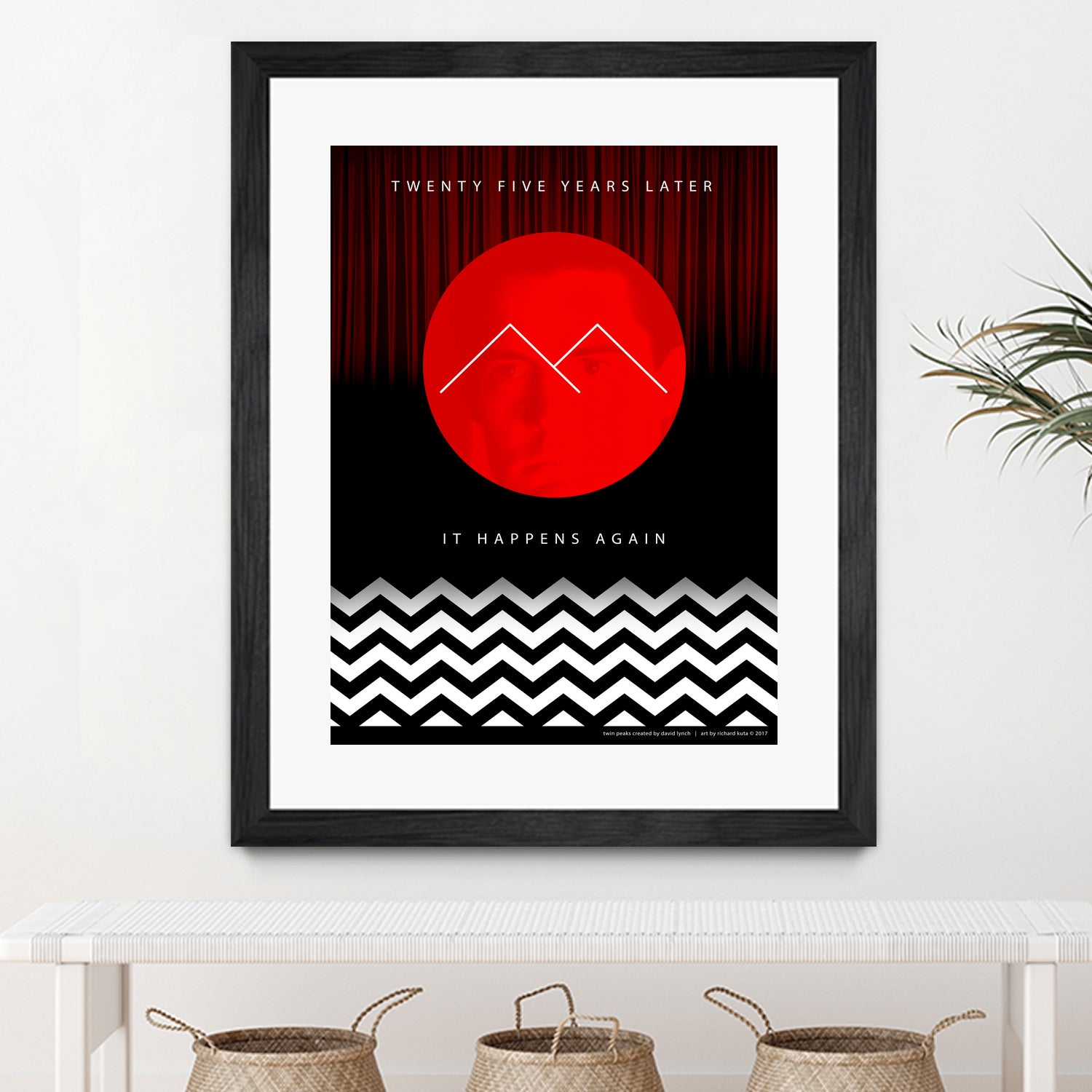 Twin Peaks (detailed) by Richard Kuta on GIANT ART - white digital drawing