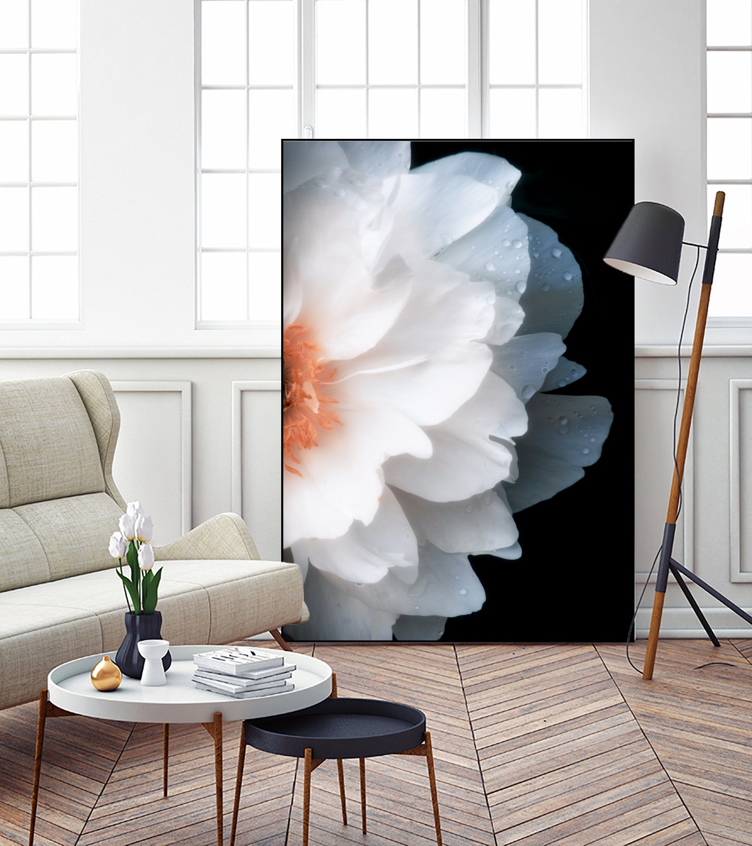 White Flower by Konstantin Sevostyanov on GIANT ART - white photo illustration