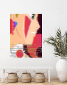 Miyazaki Glitch - Princess Mononoke by Hyo Kim on GIANT ART - red digital painting