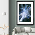 Glass Ceiling Shattered by Randy Witte on GIANT ART - blue digital painting