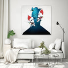 Fox Mask by Yuichi Suzuki on GIANT ART - black vector illustration