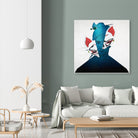 Fox Mask by Yuichi Suzuki on GIANT ART - black vector illustration