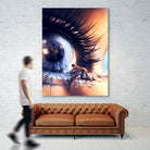 Show me love by Cyril Rolando on GIANT ART - yellow digital painting