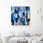 Kyanite & Salt Stone by Elisabeth Fredriksson on GIANT ART - blue mixed media