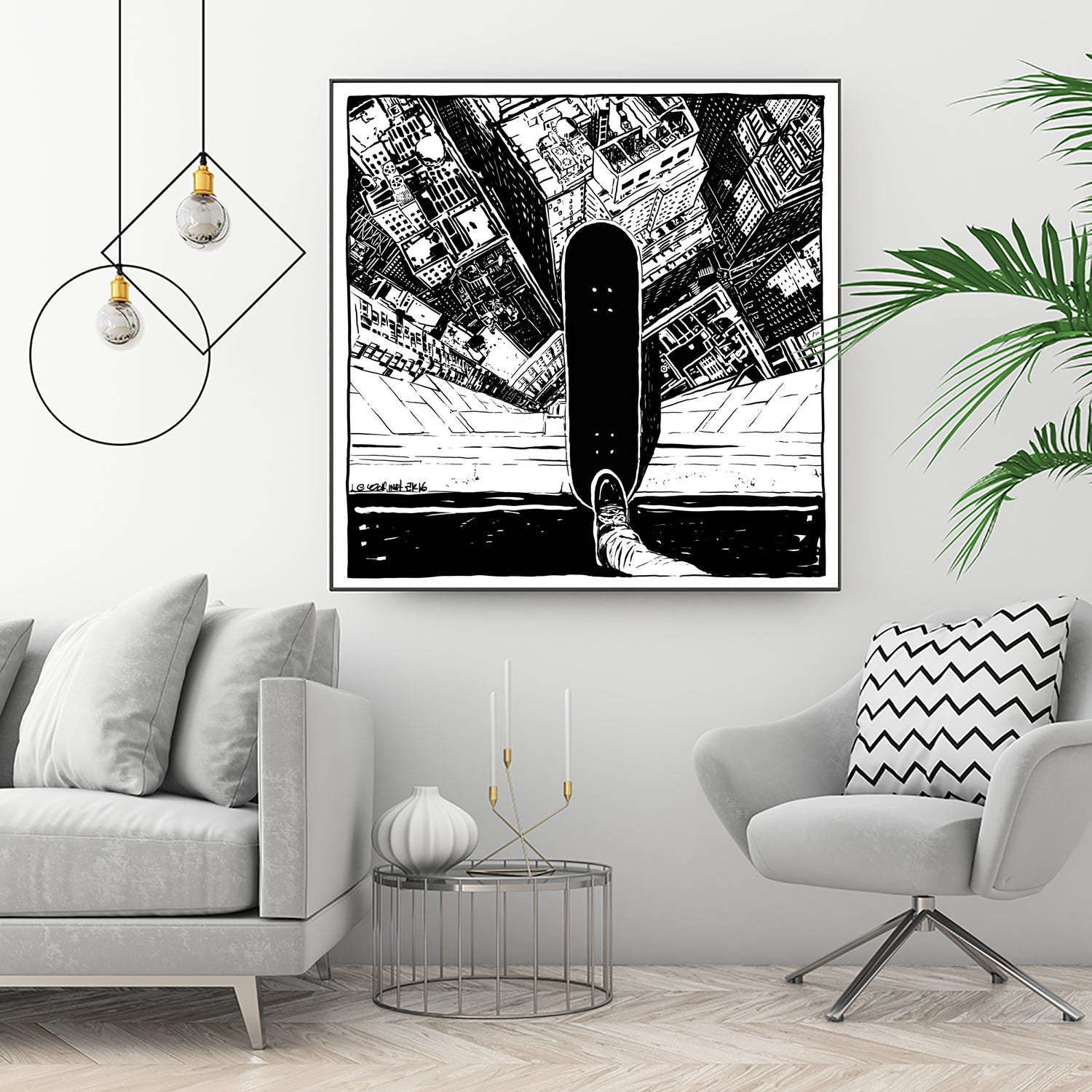 drop down by Fetrik Vilius on GIANT ART - white digital drawing