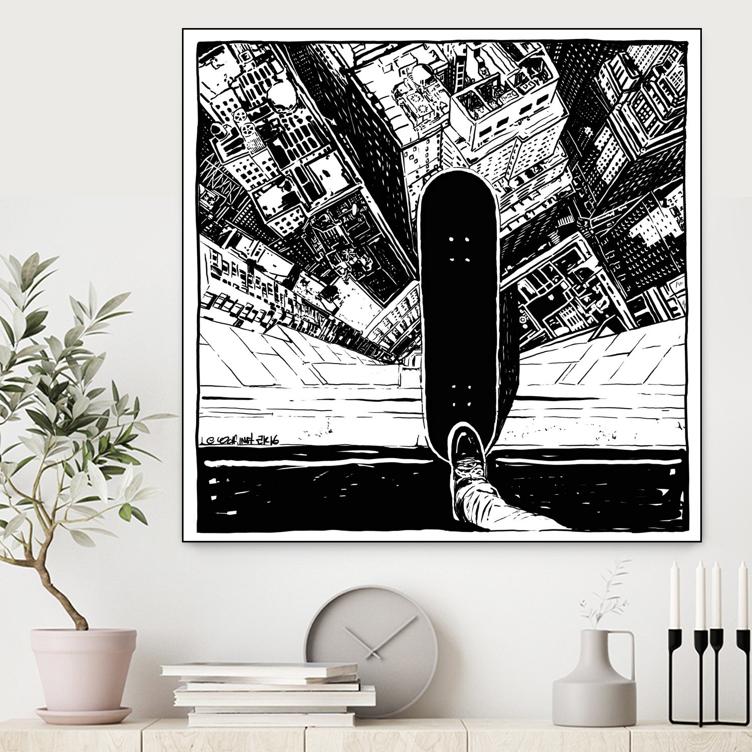 drop down by Fetrik Vilius on GIANT ART - white digital drawing