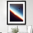 Into Space by Victor Vercesi on GIANT ART - blue photo illustration