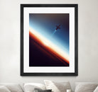 Into Space by Victor Vercesi on GIANT ART - blue photo illustration