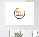 Chanel Logo by Daniel Janda on GIANT ART - white mixed media