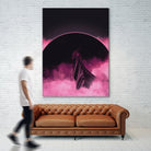 No Stars by Adam Priester on GIANT ART - pink digital painting