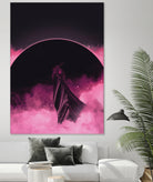 No Stars by Adam Priester on GIANT ART - pink digital painting