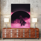 No Stars by Adam Priester on GIANT ART - pink digital painting