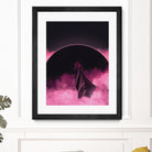 No Stars by Adam Priester on GIANT ART - pink digital painting