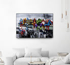 Breakfast Of Champions Special Edition by Dan Avenell on GIANT ART - gray digital painting