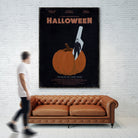 Halloween Movie Poster by Aline Ferreira on GIANT ART - black vector illustration