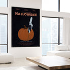 Halloween Movie Poster by Aline Ferreira on GIANT ART - black vector illustration