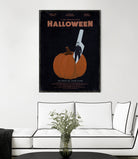 Halloween Movie Poster by Aline Ferreira on GIANT ART - black vector illustration