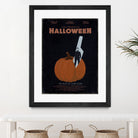 Halloween Movie Poster by Aline Ferreira on GIANT ART - black vector illustration