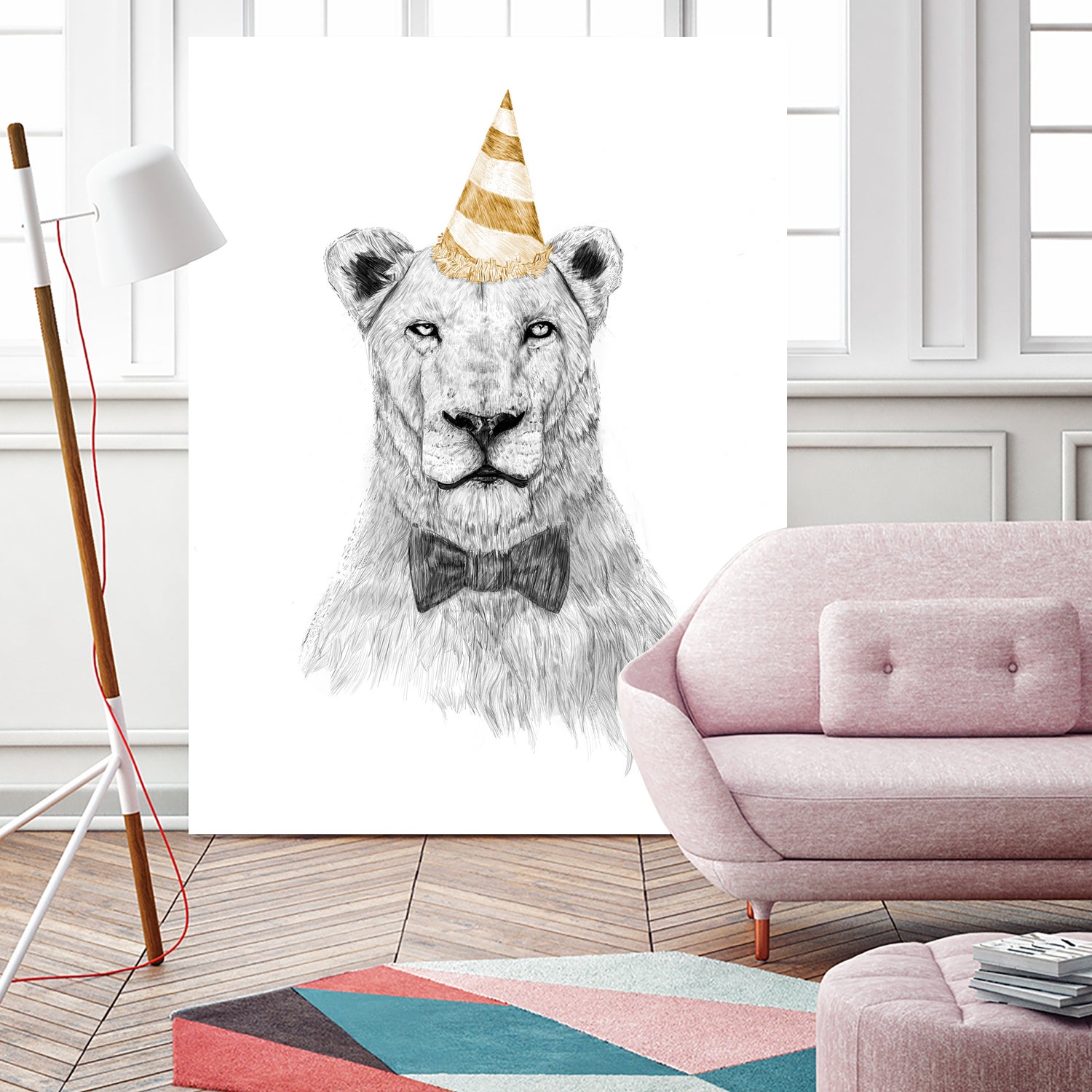 Get the party started (color) by Solti Balázs on GIANT ART - white digital drawing