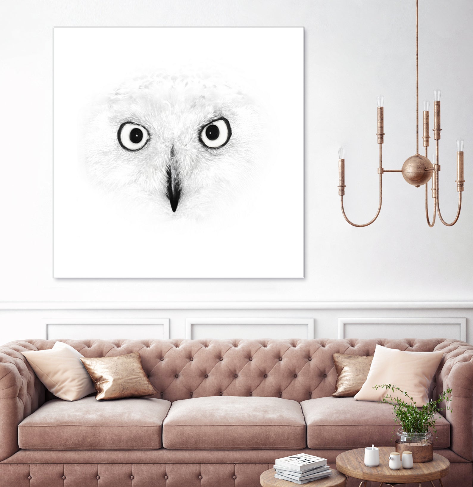 The Owl by Monica Cipriano on GIANT ART - white photo illustration