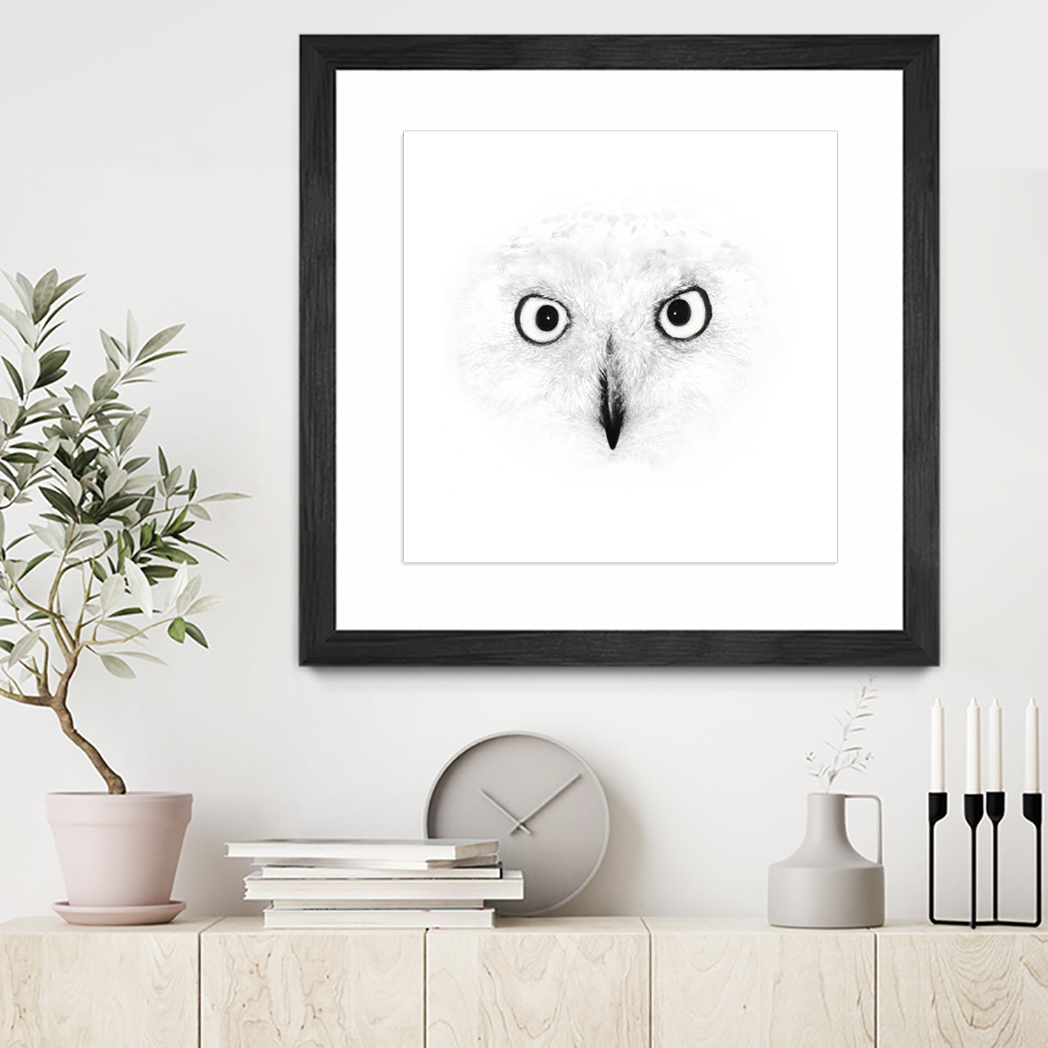 The Owl by Monica Cipriano on GIANT ART - white photo illustration