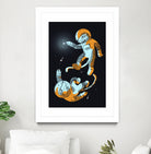 Coatis by Jerry Padilla on GIANT ART - black digital painting