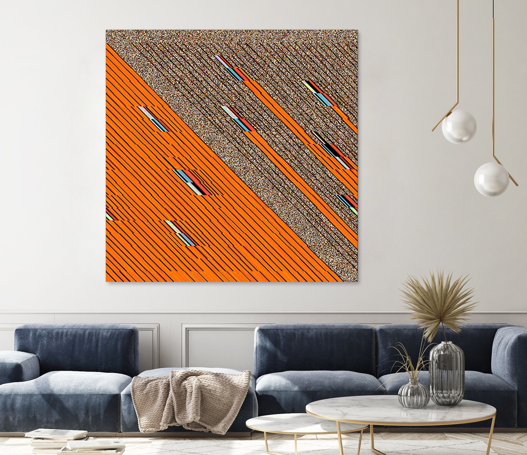 omamatia by vivi melignon on GIANT ART - orange digital painting