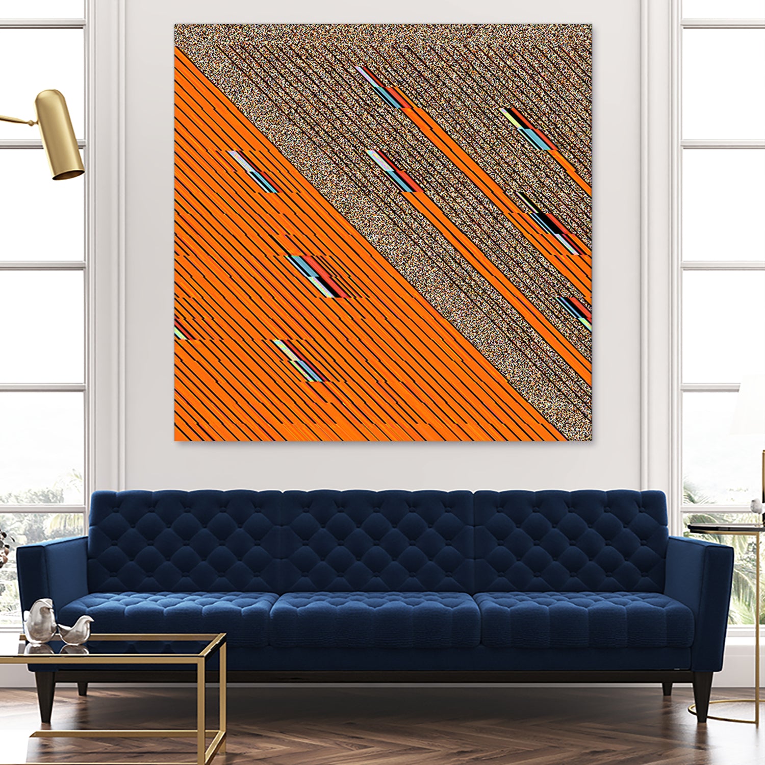 omamatia by vivi melignon on GIANT ART - orange digital painting