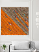 omamatia by vivi melignon on GIANT ART - orange digital painting