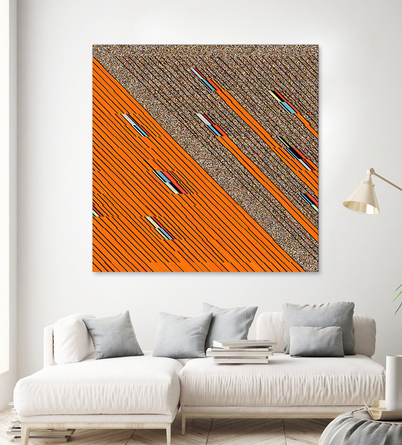 omamatia by vivi melignon on GIANT ART - orange digital painting