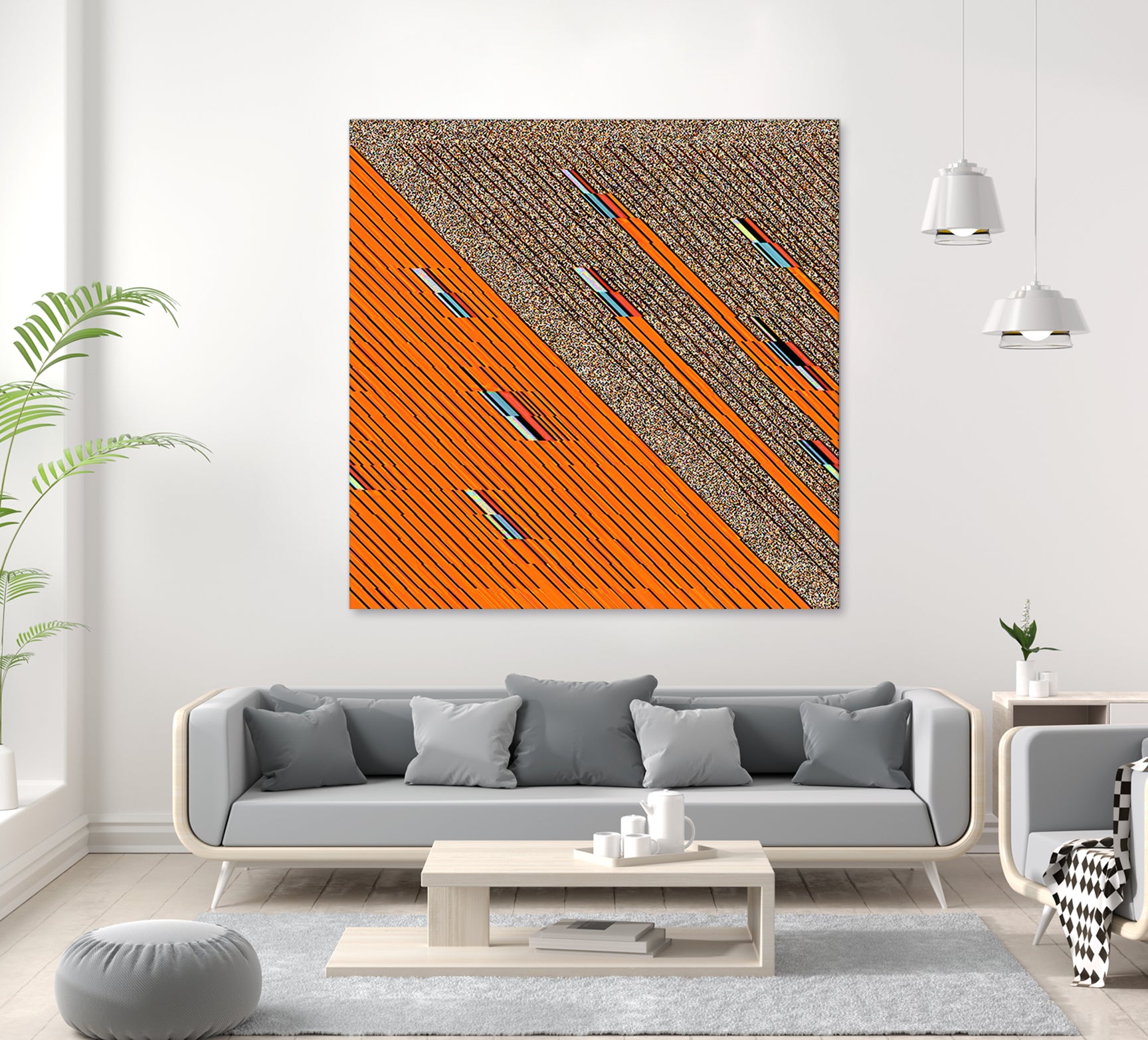 omamatia by vivi melignon on GIANT ART - orange digital painting