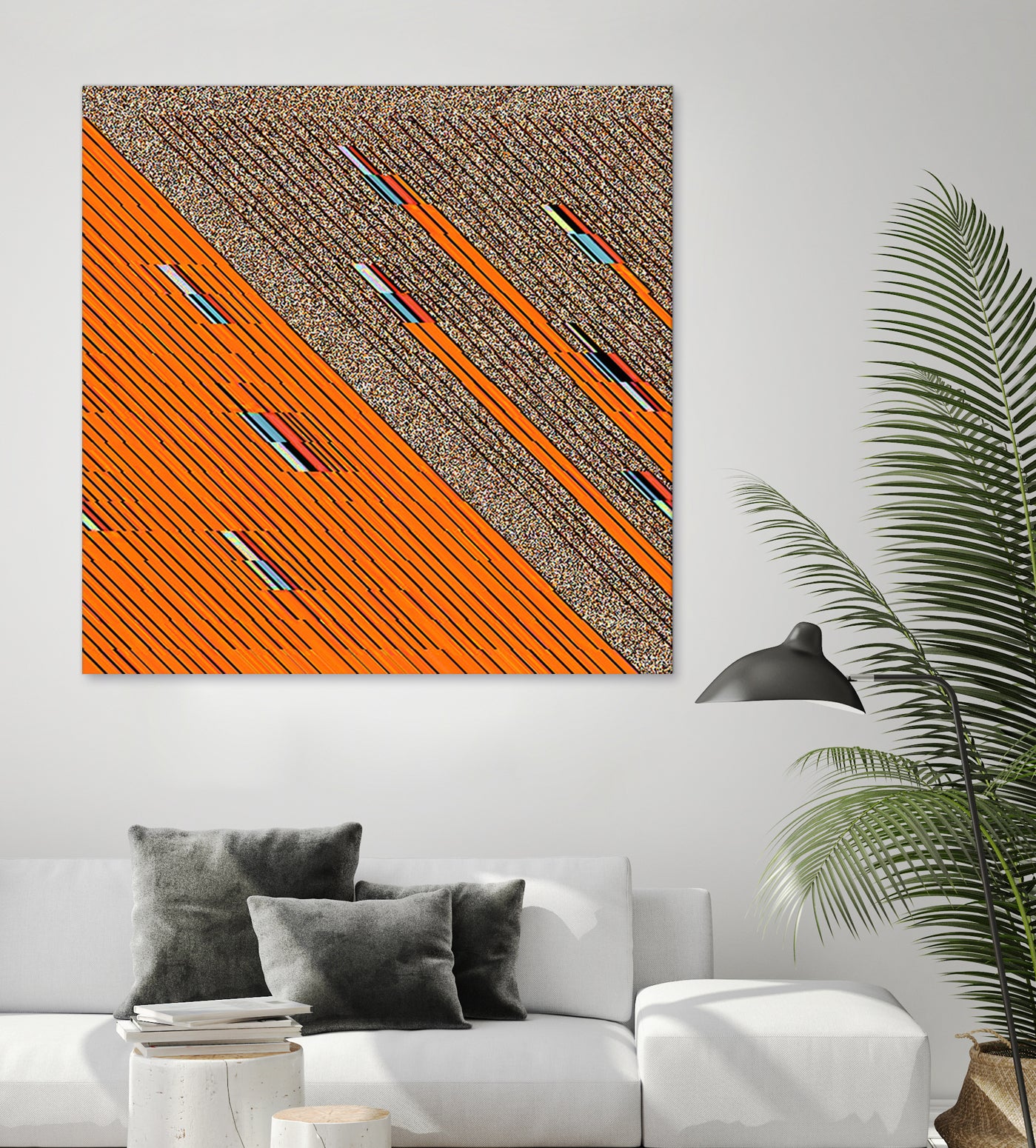 omamatia by vivi melignon on GIANT ART - orange digital painting