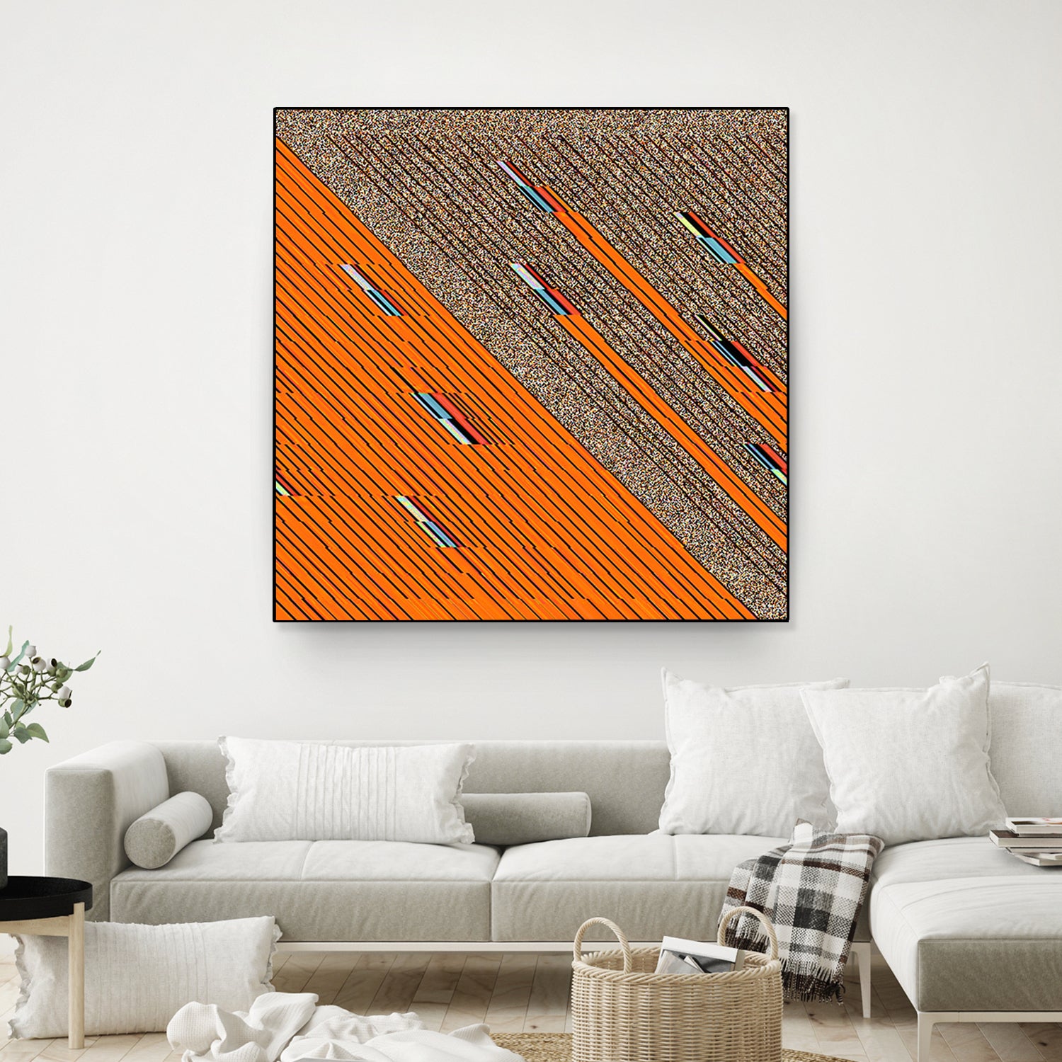 omamatia by vivi melignon on GIANT ART - orange digital painting